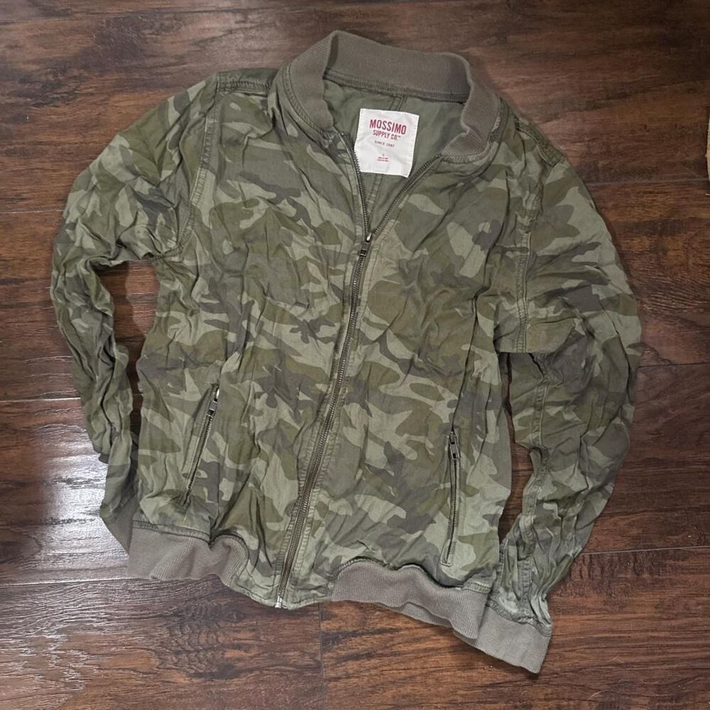 Mossimo Women's Green and Khaki Jacket